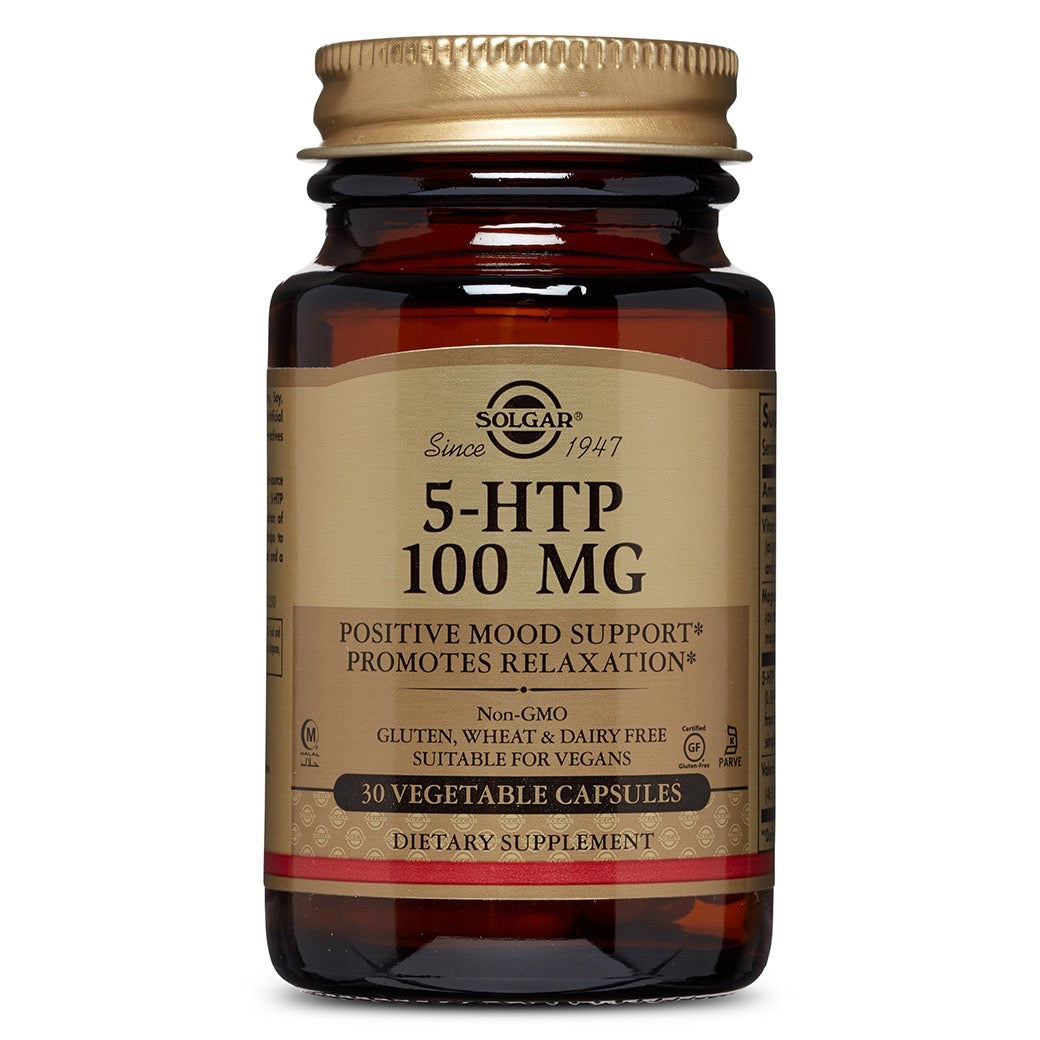 Solgar 5-HTP -- 100 Mg - 30 Vegetable Capsules